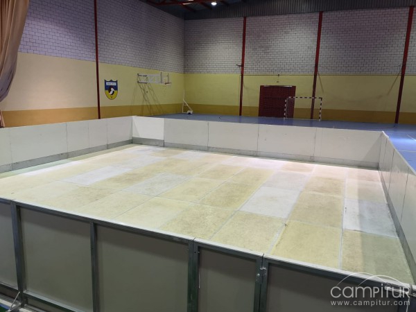 Pista de patinaje de hielo en Berlanga 