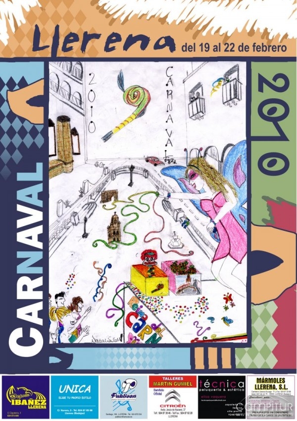 Programa del Carnaval de Llerena 2010 