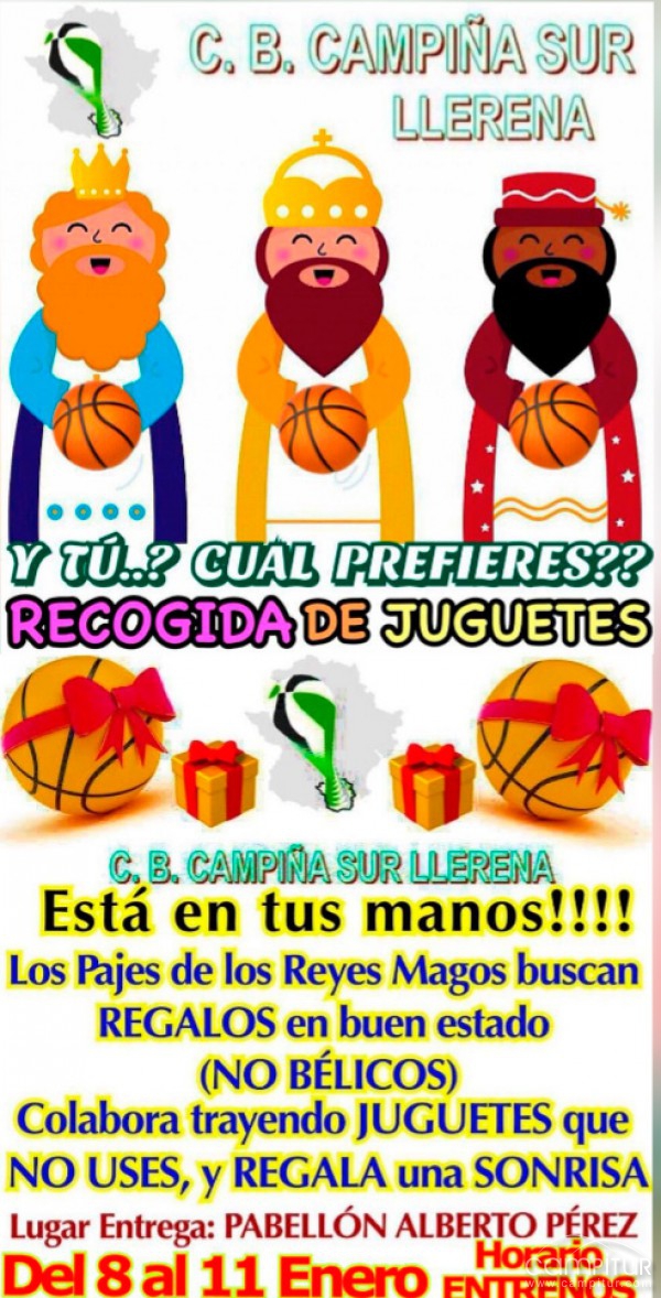 Campaña de Recogida de Juguetes en Llerena