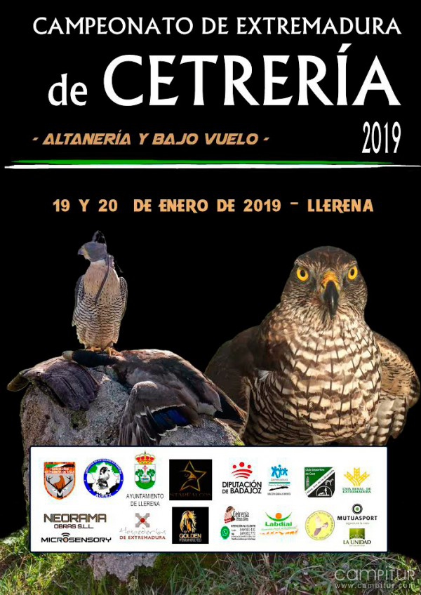 Campeonato de Extremadura de Cetrería 2019 en Llerena  