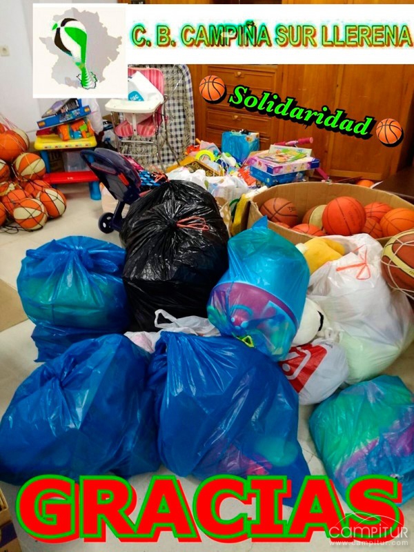 C.B. Campiña Sur de Llerena agradecen la solidaridad de todos 