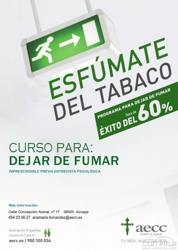 Curso para Dejar de Fumar en Azuaga 