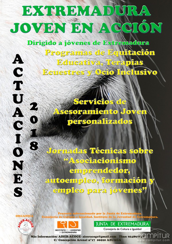 Más de 500 jóvenes participan en el Proyecto “Extremadura Joven en Acción” 