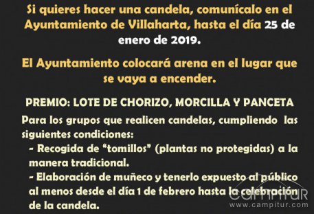 Villaharta celebra la Candelaria 2019 