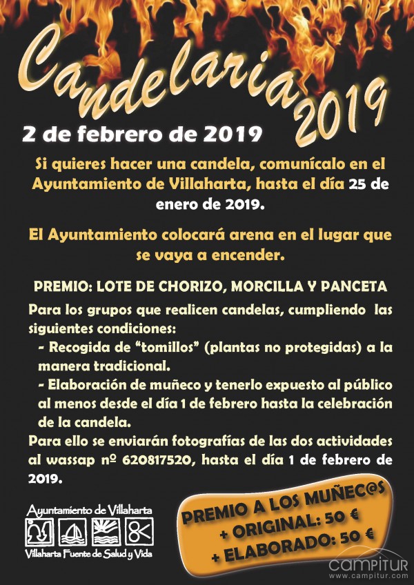 Villaharta celebra la Candelaria 2019 