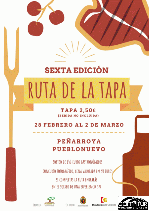 6ª Ruta de la Tapa en Peñarroya Pueblonuevo 