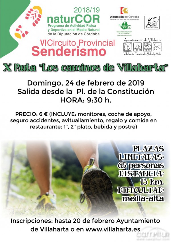 X Ruta “Los Caminos de Villaharta” 