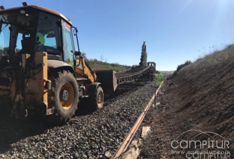 ADIF comienza los trabajos para la renovación de vía en el trayecto Usagre – Llerena 