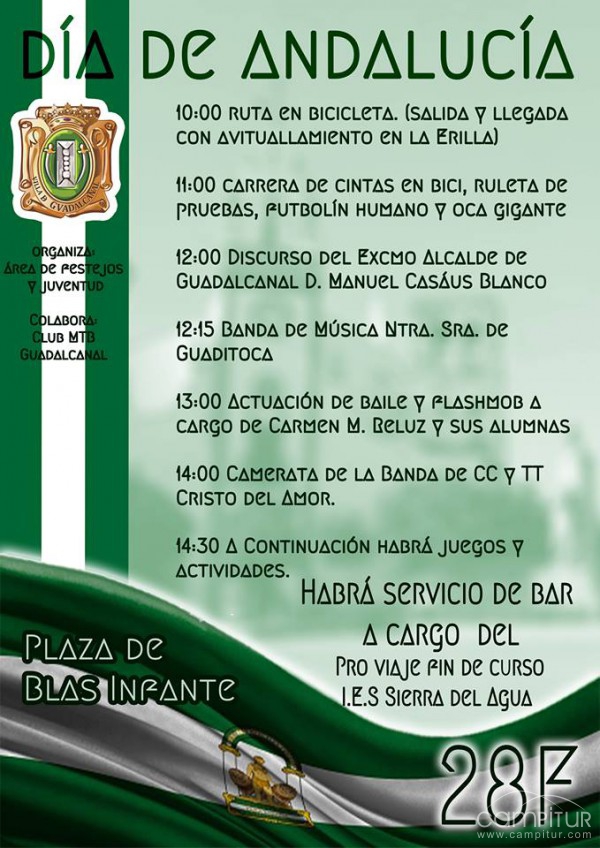 Guadalcanal celebra el Día de Andalucía 