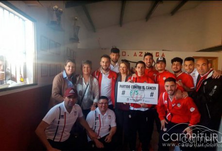 CD Azuaga y Olivenza FC plantan cara al Cáncer 