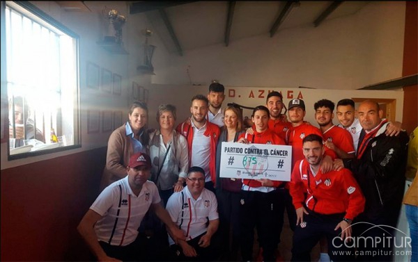 CD Azuaga y Olivenza FC plantan cara al Cáncer 