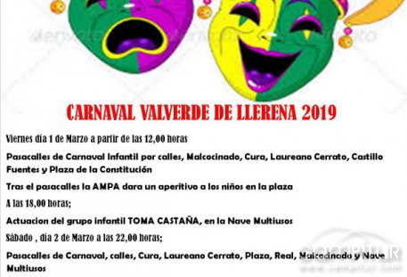 Valverde de Llerena festeja su Carnaval 2019
