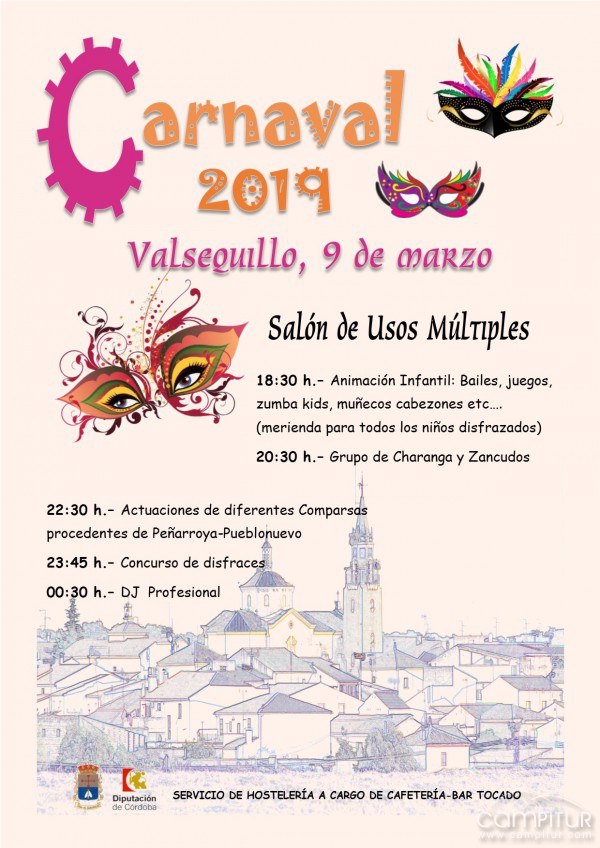 Entierro de la Sardina y Carnaval 2019 en Valsequillo 