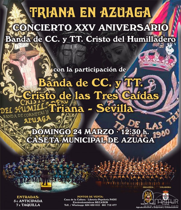 XXV Aniversario de la Banda de Cornetas y Tambores Cristo del Humilladero de Azuaga