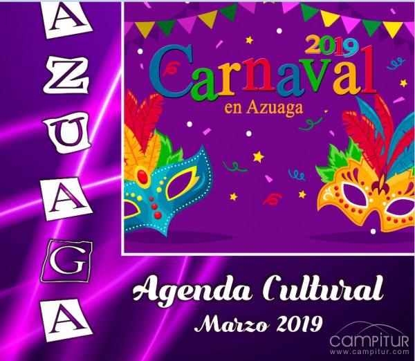 Agenda Cultura para el mes de marzo en Azuaga 