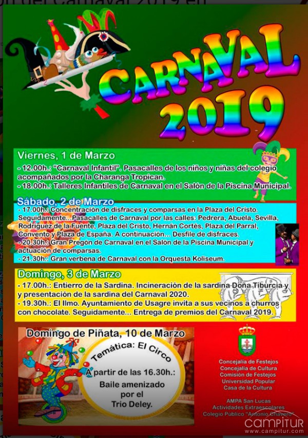 Carnaval 2019 en Usagre 