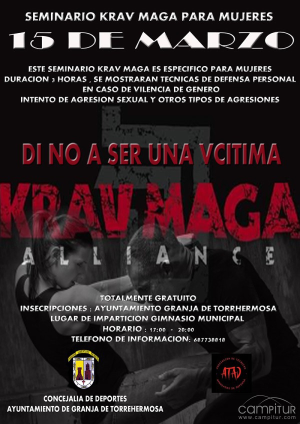 Seminario Krav Maga para Mujeres en Granja de Torrehermosa 