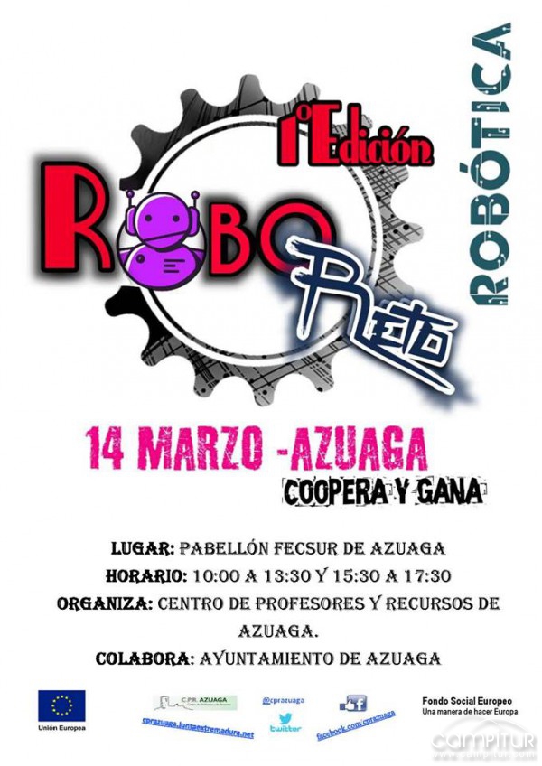 RoboReto, Jornada de Robótica en Azuaga 