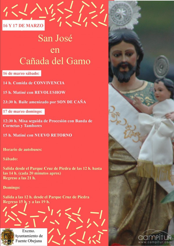 La Cañada del Gamo celebra San José 