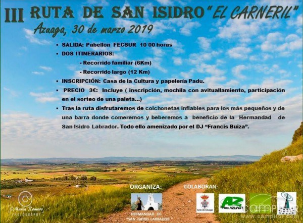 III Ruta de San Isidro “El Carneril” en Azuaga 
