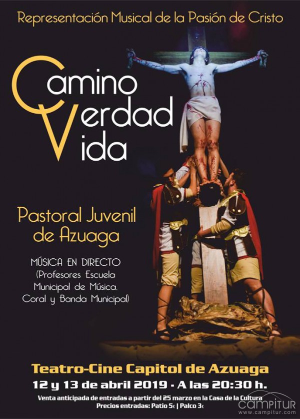 Representación de La Pasión de Cristo en Azuaga 
