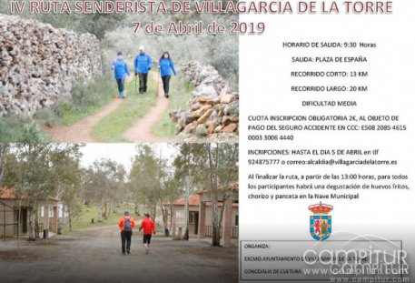 IV Ruta Senderista de Villagarcía de la Torre 