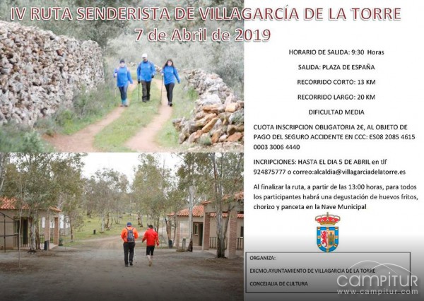 IV Ruta Senderista de Villagarcía de la Torre 