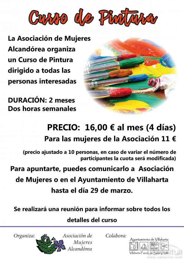 Curso de Pintura en Villaharta 
