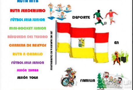 V Jornada Deporte en Familia en Villanueva del Rey 