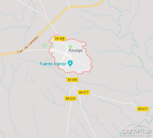 Accidente por arma de fuego en Azuaga 