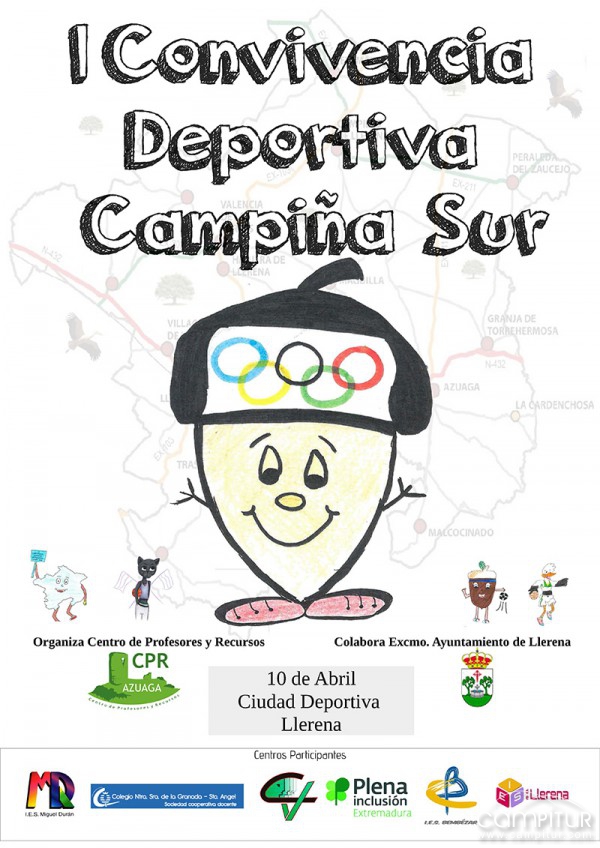 I Convivencia Deportiva de la Campiña Sur en Llerena 