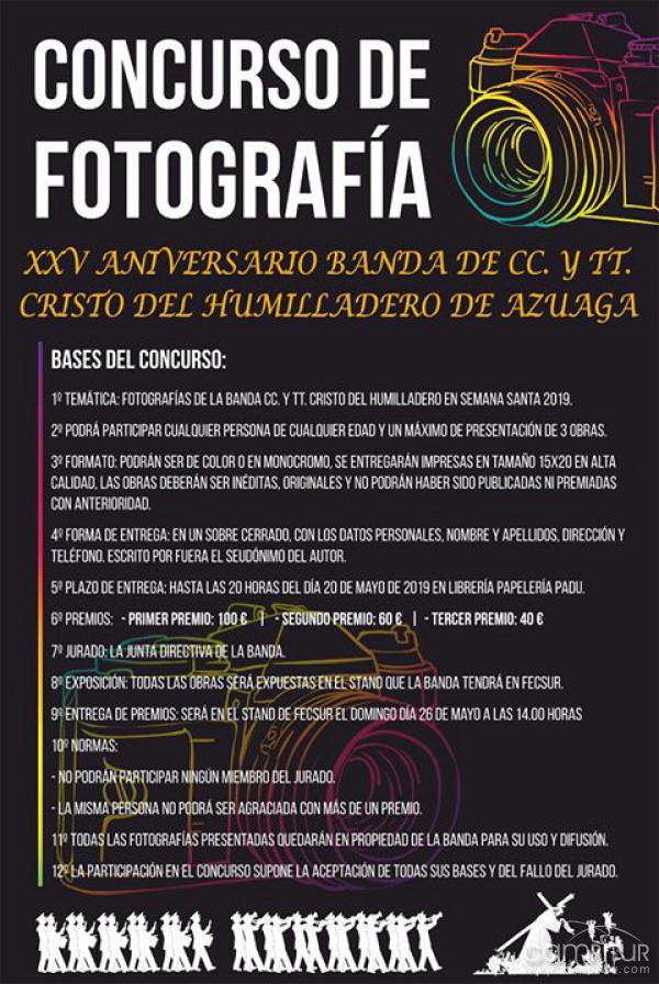 Concurso de Fotografía de la Banda de Cornetas y Tambores “Cristo del Humilladero de Azuaga”
