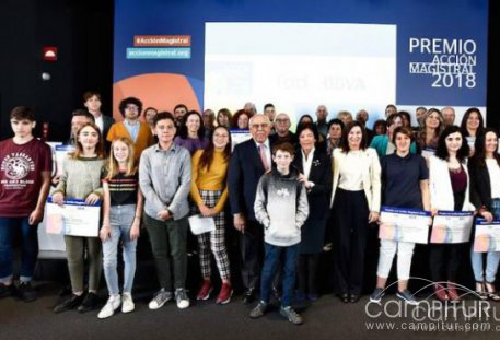 Alumnos de Fuente del Arco galardonados con los Premios Acción Magistral 