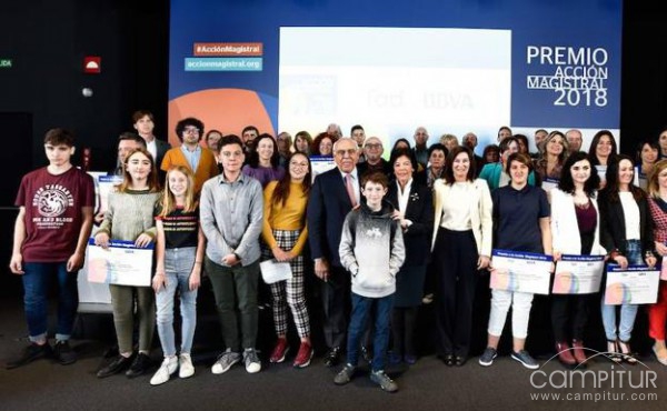 Alumnos de Fuente del Arco galardonados con los Premios Acción Magistral 