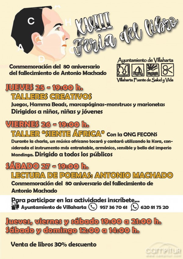 XVIII Feria del Libro de Villaharta 