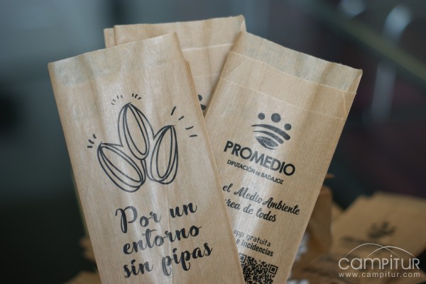 2.500 pipeleras para las cáscaras de pipas para Llerena 