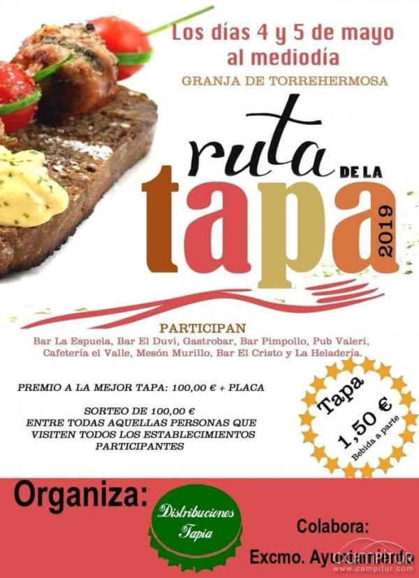 Granja de Torrehermosa celebra su Ruta de la Tapa 2019