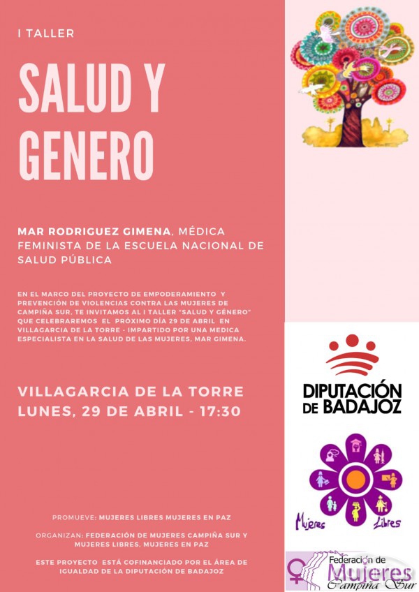 I Taller Salud y Género en Villagarcía de la Torre 