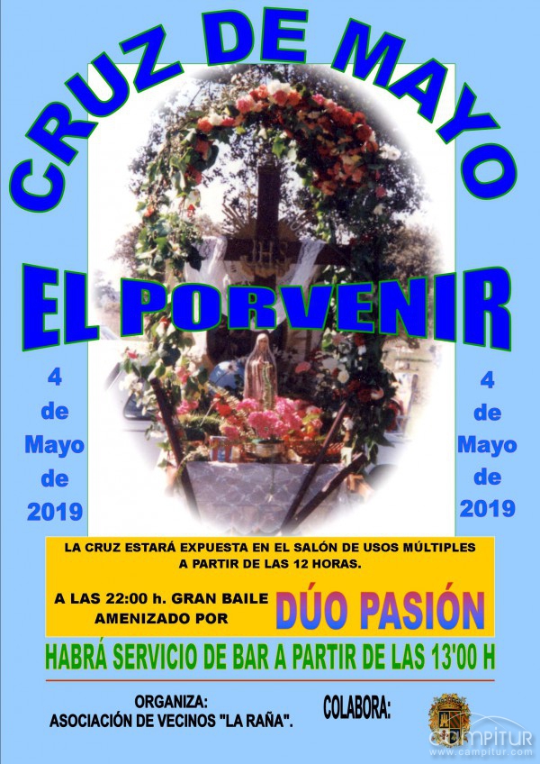 Cruz de Mayo en el Porvenir 