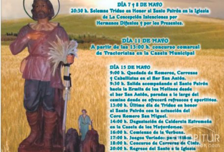 Programa San Isidro 2019 de Llerena 