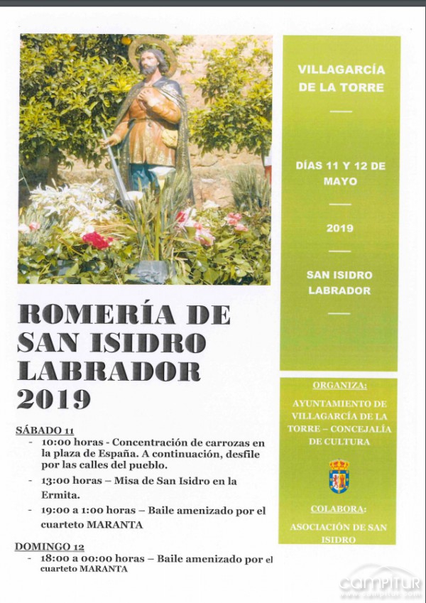 Programa San Isidro Labrador de Villagarcía de la Torre 