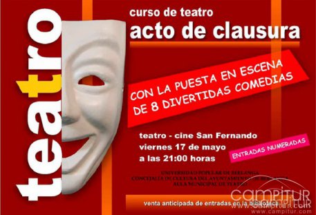 Acto de Clausura de la Escuela de Teatro de Berlanga