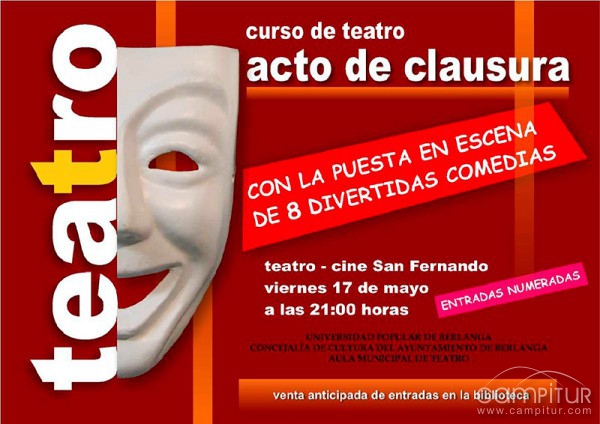 Acto de Clausura de la Escuela de Teatro de Berlanga