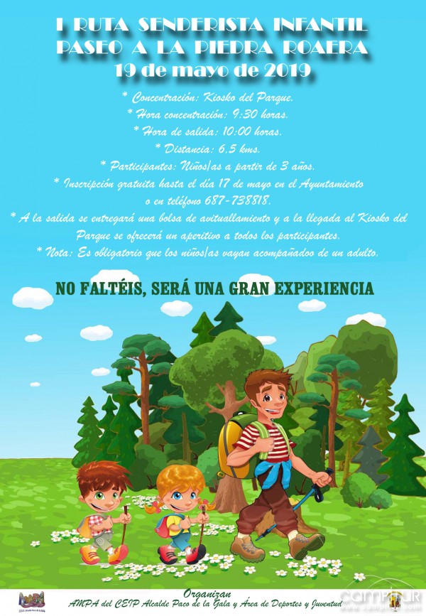 I Ruta Senderista Infantil “Paseo a la Piedra Roaera” 