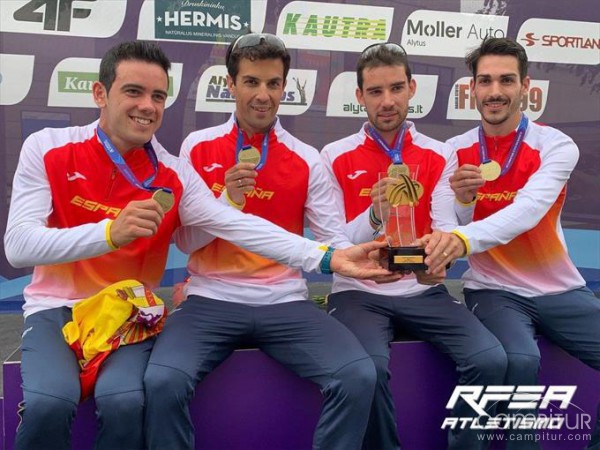 Gran actuación de Álvaro Martín en la Copa de Europa 