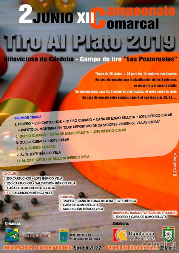 XII Campeonato Comarcal de Tiro al Plato en Villaviciosa de Córdoba 