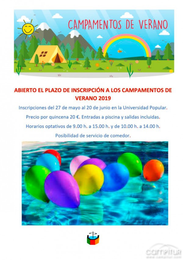 Abierto el plazo de inscripción para el Campamento Urbano de Llerena 