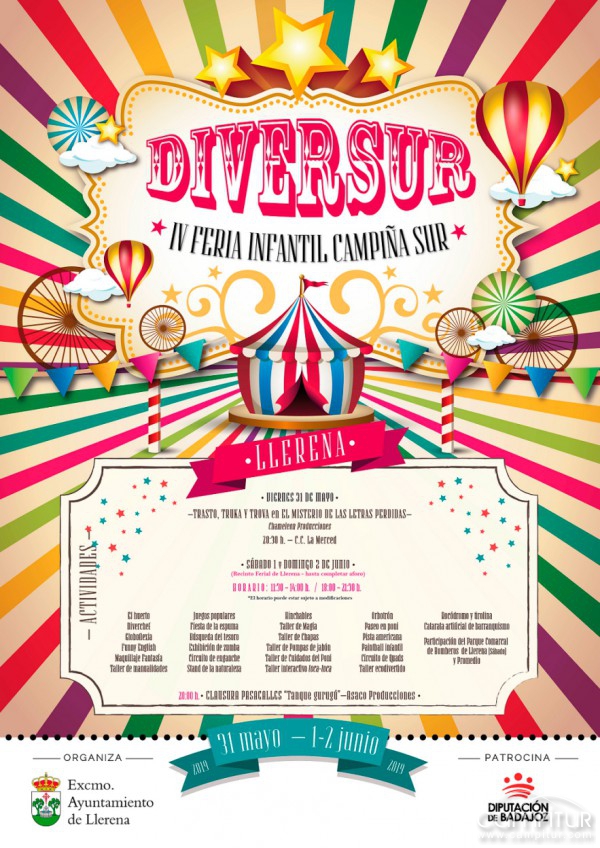 Diversur IV Feria Infantil Campiña Sur en Llerena 