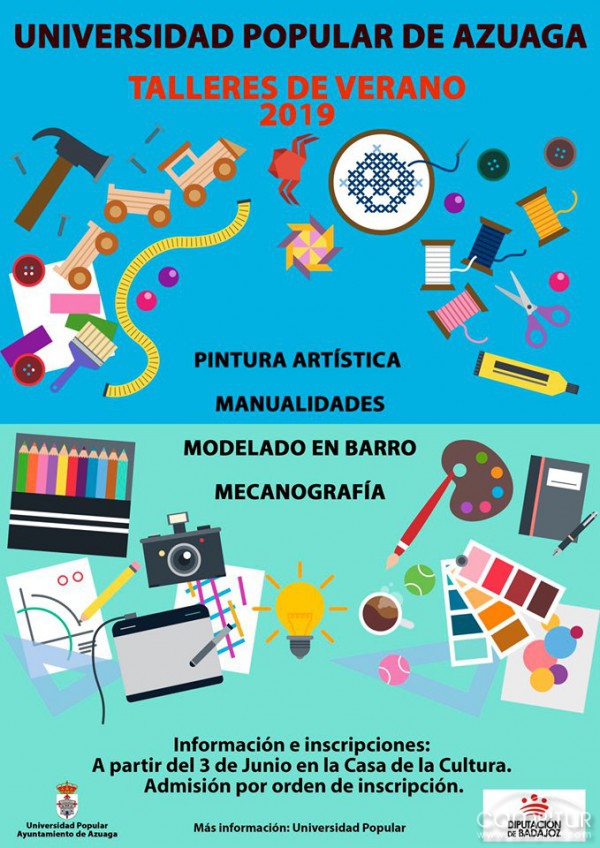 Talleres de Verano 2019 en Azuaga 