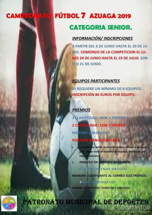 Campeonato Futbol Sala 7 en Azuaga 